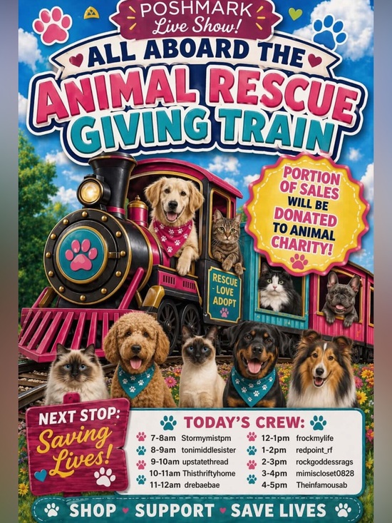 Other - 🐾🐾  Animal Rescue Giving Train 🚂 🐾🐾